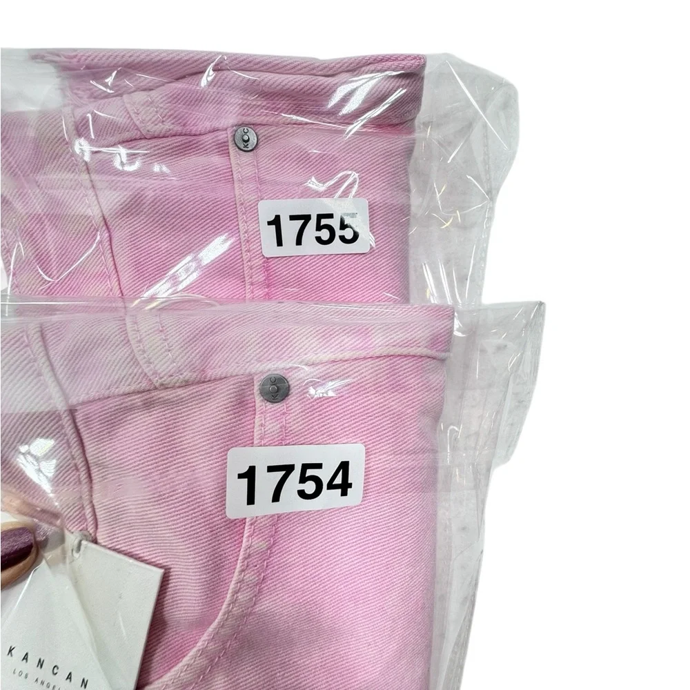 Kancan Octavia High Rise Shorts in Hot Pink Size Large / 32 NWT